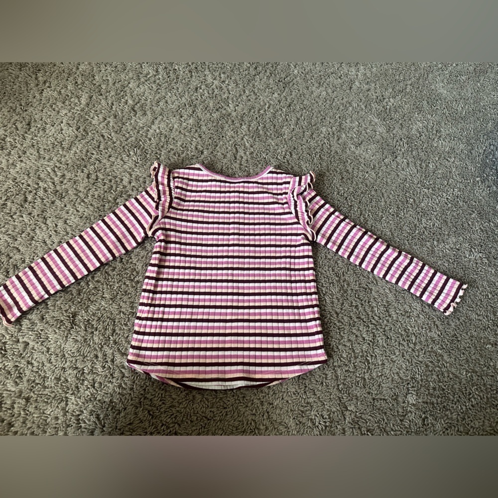 Gently Used Cat & Jack Multicolor Striped Tee
